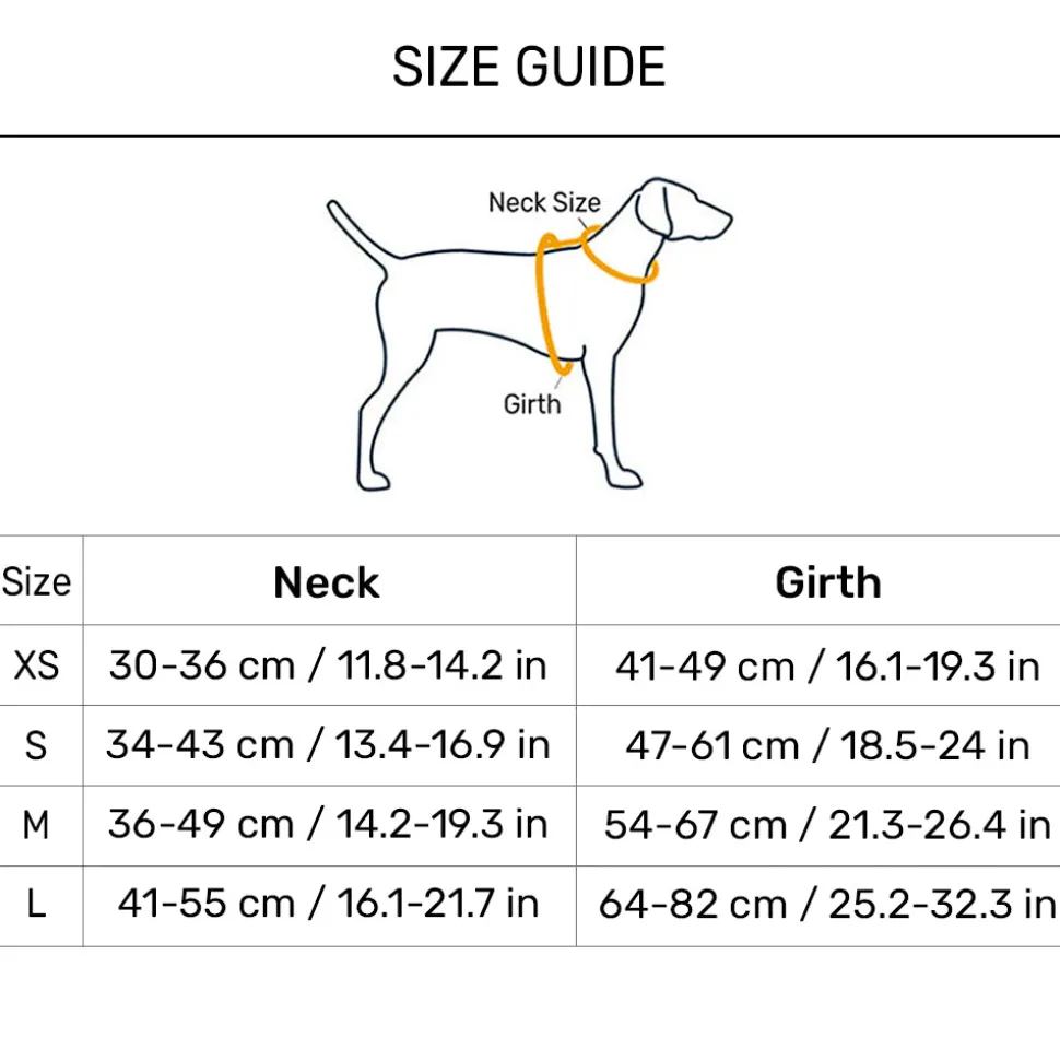 HUFT Playstripes Adjustable Harness For Dog - Rust & Navy
