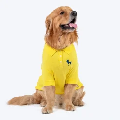 HUFT Polo Tees For Dogs - Yellow