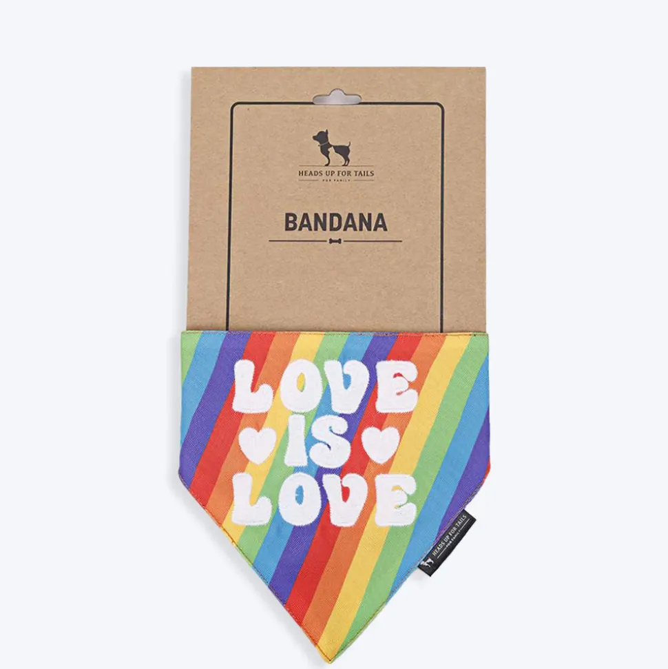 HUFT Pride Love is Love Dog Bandana