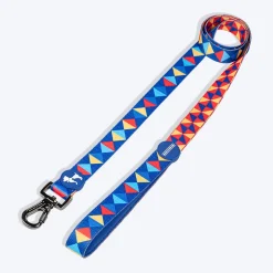 HUFT Prism Patterns Leash For Dog - Blue