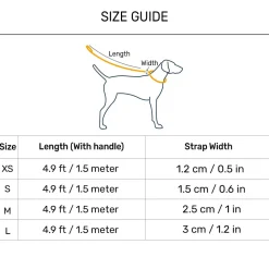 HUFT Prism Patterns Leash For Dog - Blue