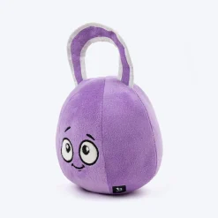 HUFT Pumped Puppers Squeaky Plush Toy For Dog - Purple
