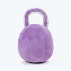 HUFT Pumped Puppers Squeaky Plush Toy For Dog - Purple
