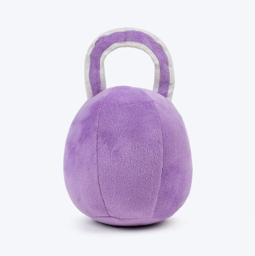 HUFT Pumped Puppers Squeaky Plush Toy For Dog - Purple
