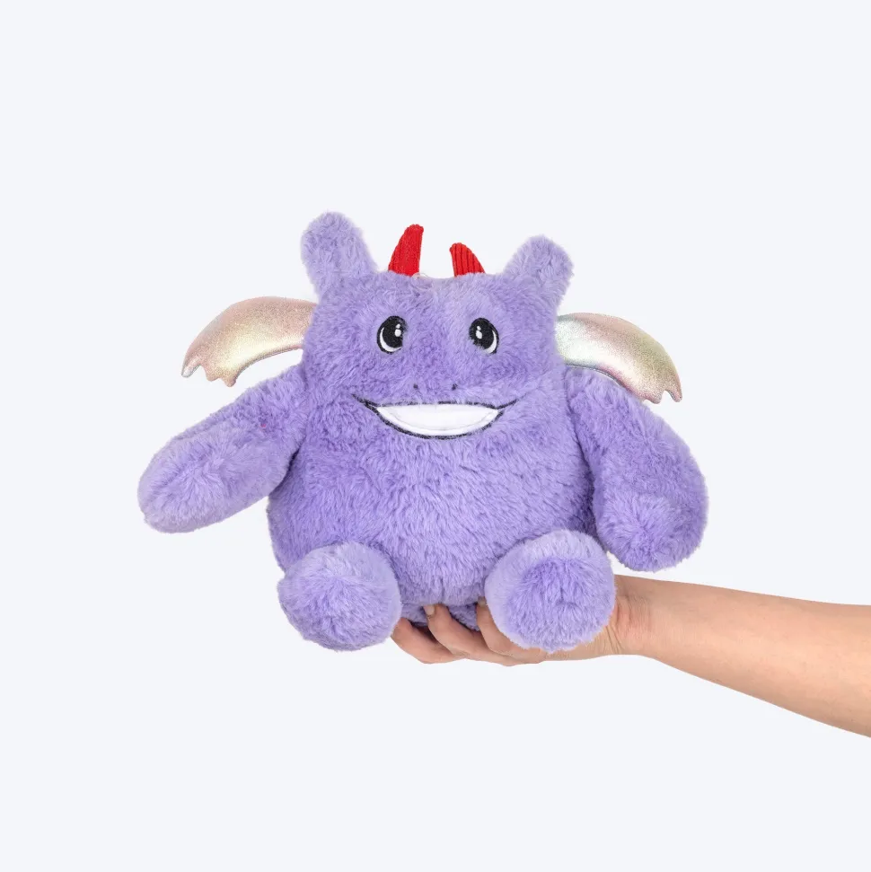 HUFT Purply-Boo With Squeaky Cuddle Plush Toy For Dog - Purple