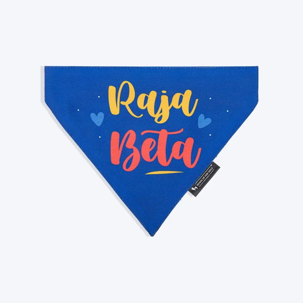 HUFT Raja Beta Bandana For Dog - Blue