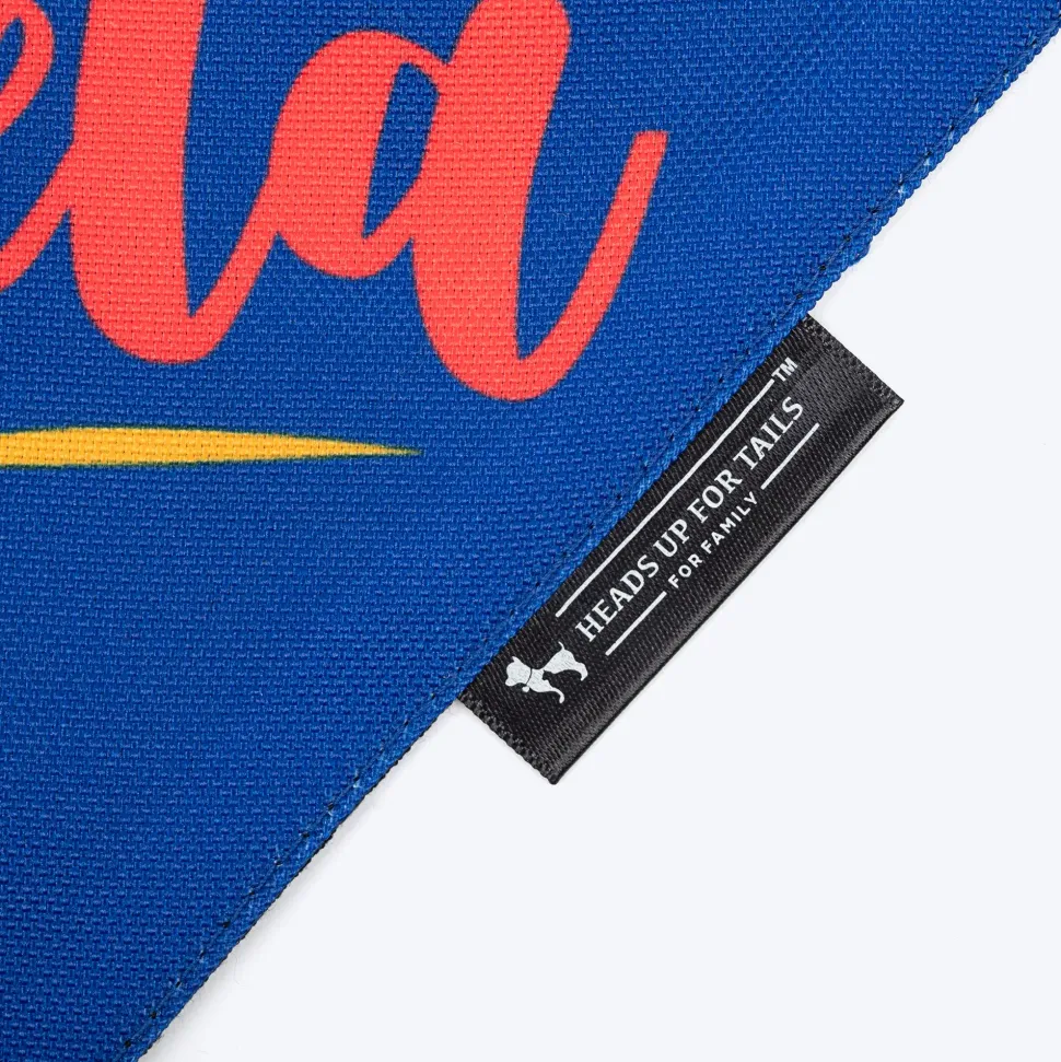 HUFT Raja Beta Bandana For Dog - Blue