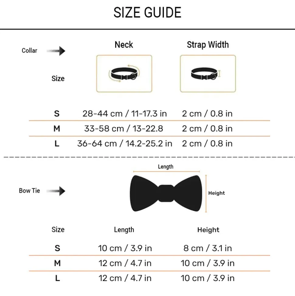 HUFT Rang Riwaz Bow Tie With Strap For Dog - Pink