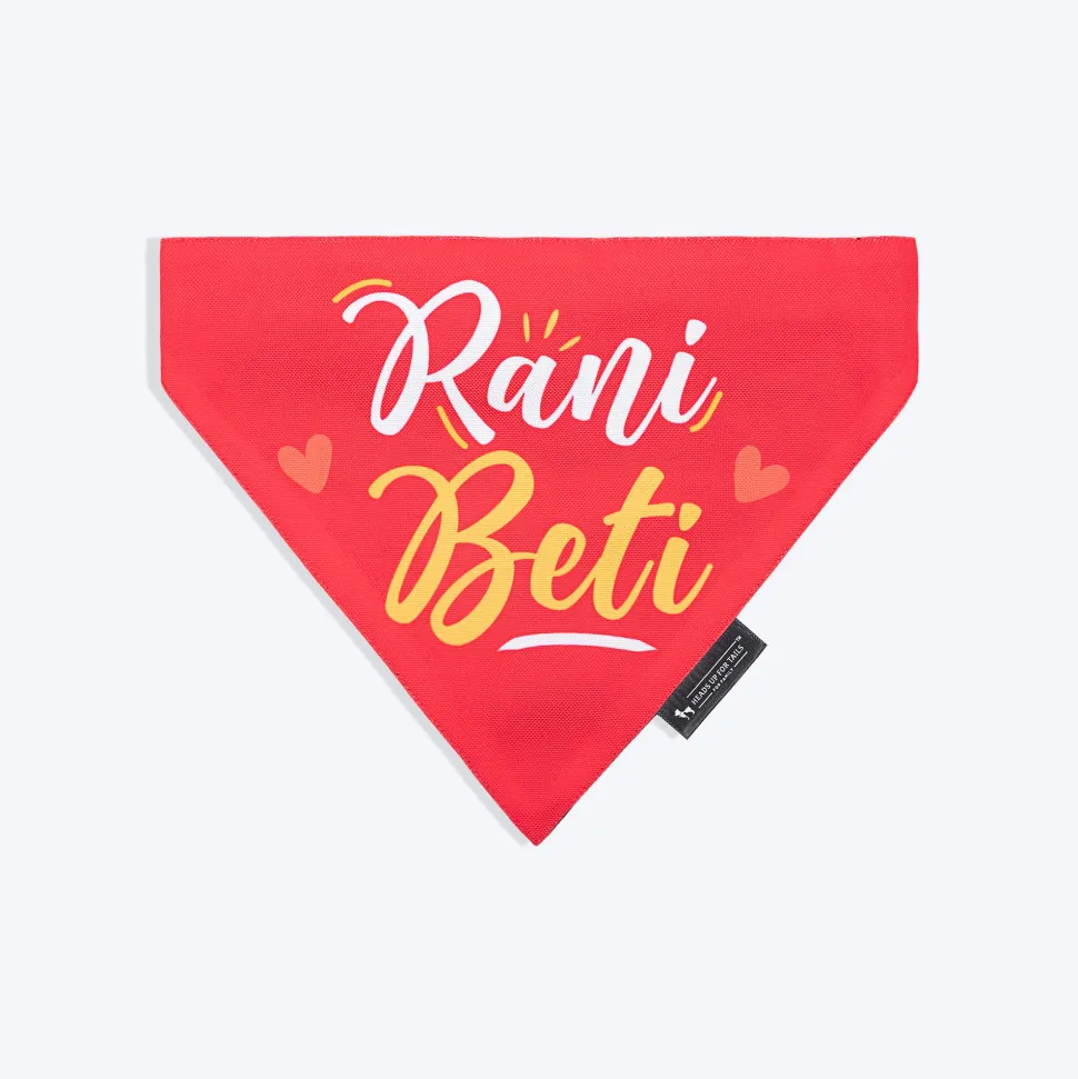 HUFT Rani Beti Bandana For Dog - Pink