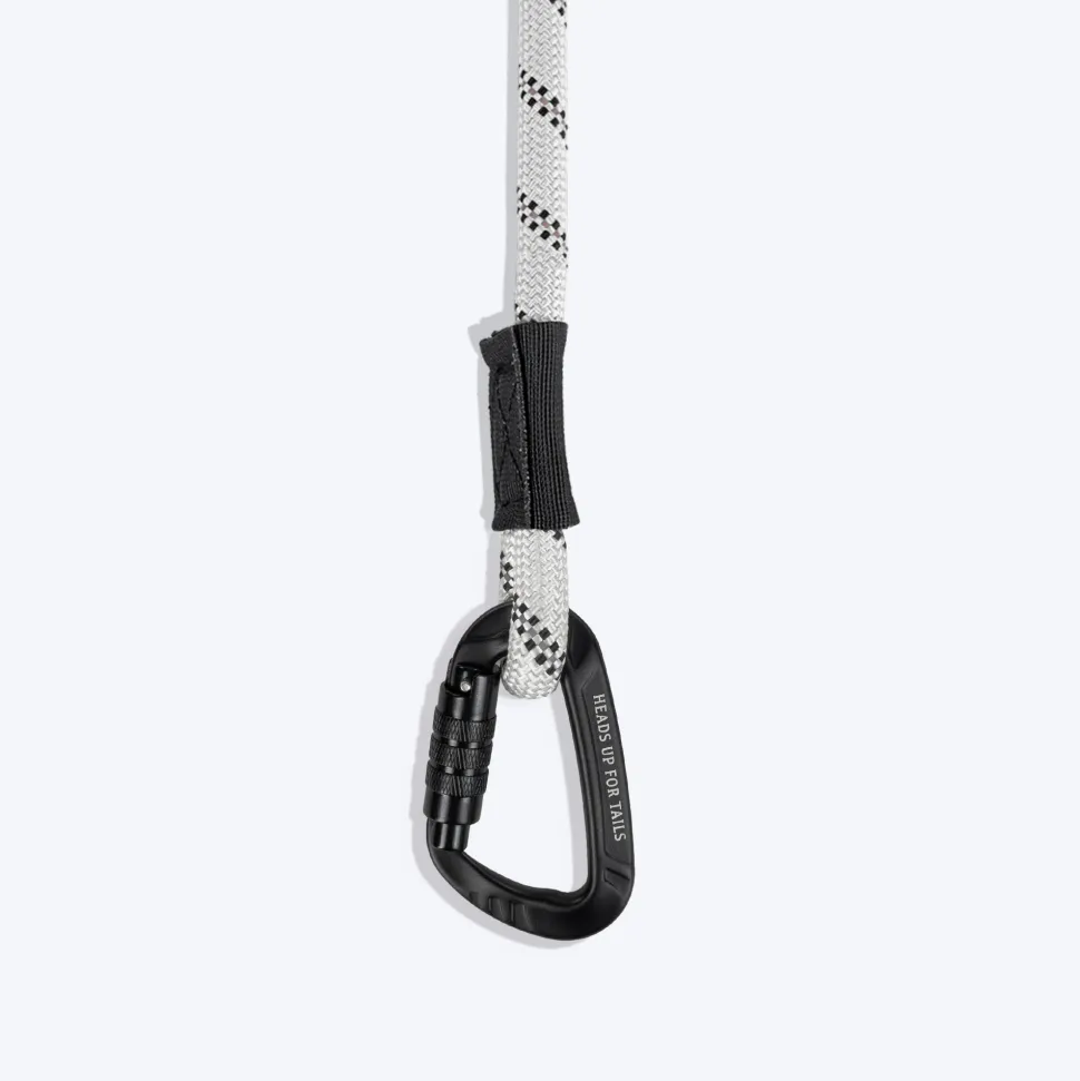 HUFT Rope Leash With Carabiner For Dog - Grey - 1.2 m