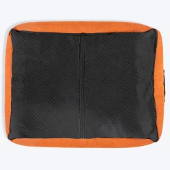 HUFT Rustic Retreat Dog Bed - Rust & Navy