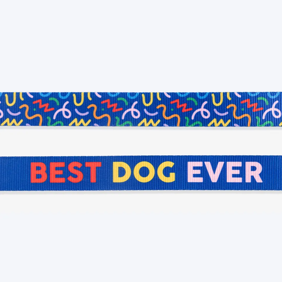 HUFT Scribble Dribble Leash For Dog – Blue
