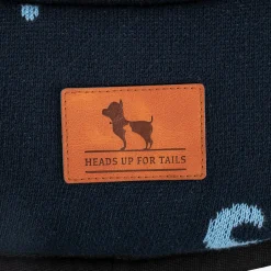 HUFT Shadow Tails Round Mat For Dog - Blue