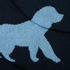 HUFT Shadow Tails Round Mat For Dog - Blue