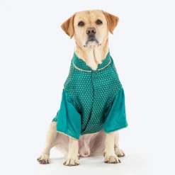 HUFT Shahi Paws Kurta For Dog & Cat - Green
