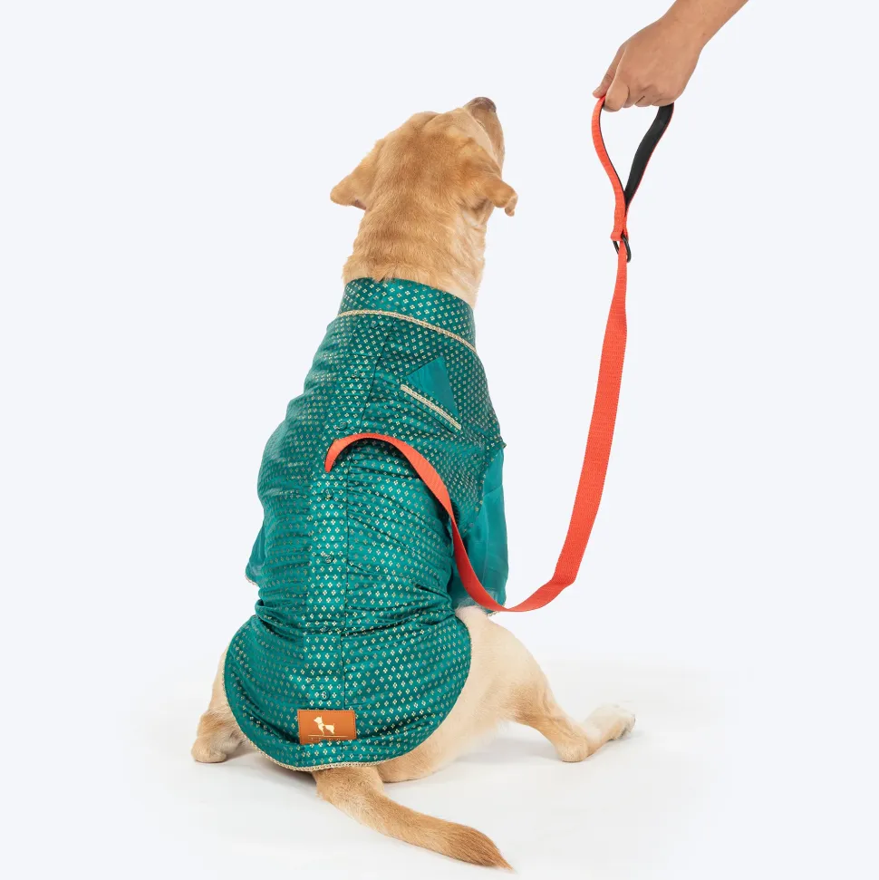 HUFT Shahi Paws Kurta For Dog & Cat - Green