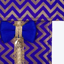 HUFT Shahi Sherwani Bandana For Dog - Royal Blue