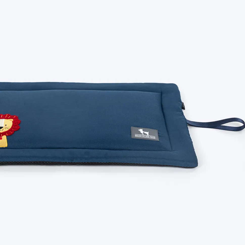 HUFT Simba Flat Mat For Dog - Blue