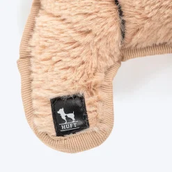 HUFT Snuggellama Squeaky Cuddle Plush Toy For Dog - Brown