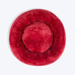 HUFT Snuggle Sphere Donut Bed For Dog & Cat - Red