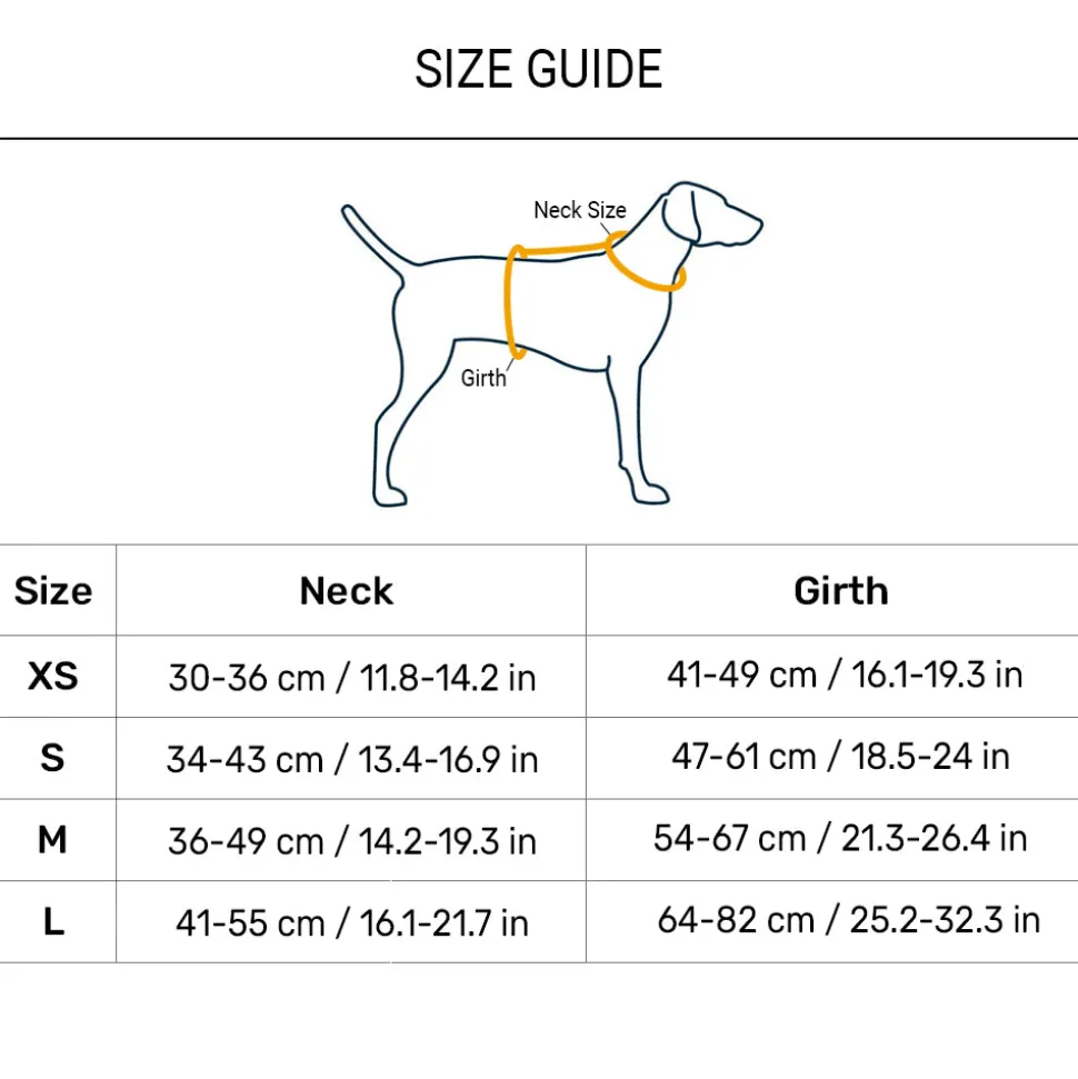 HUFT Spectrum Stripes Adjustable Harness For Dog - Multicolor