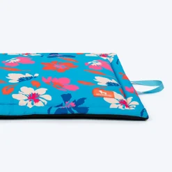 HUFT Summer Bloom Mat For Dog - Blue
