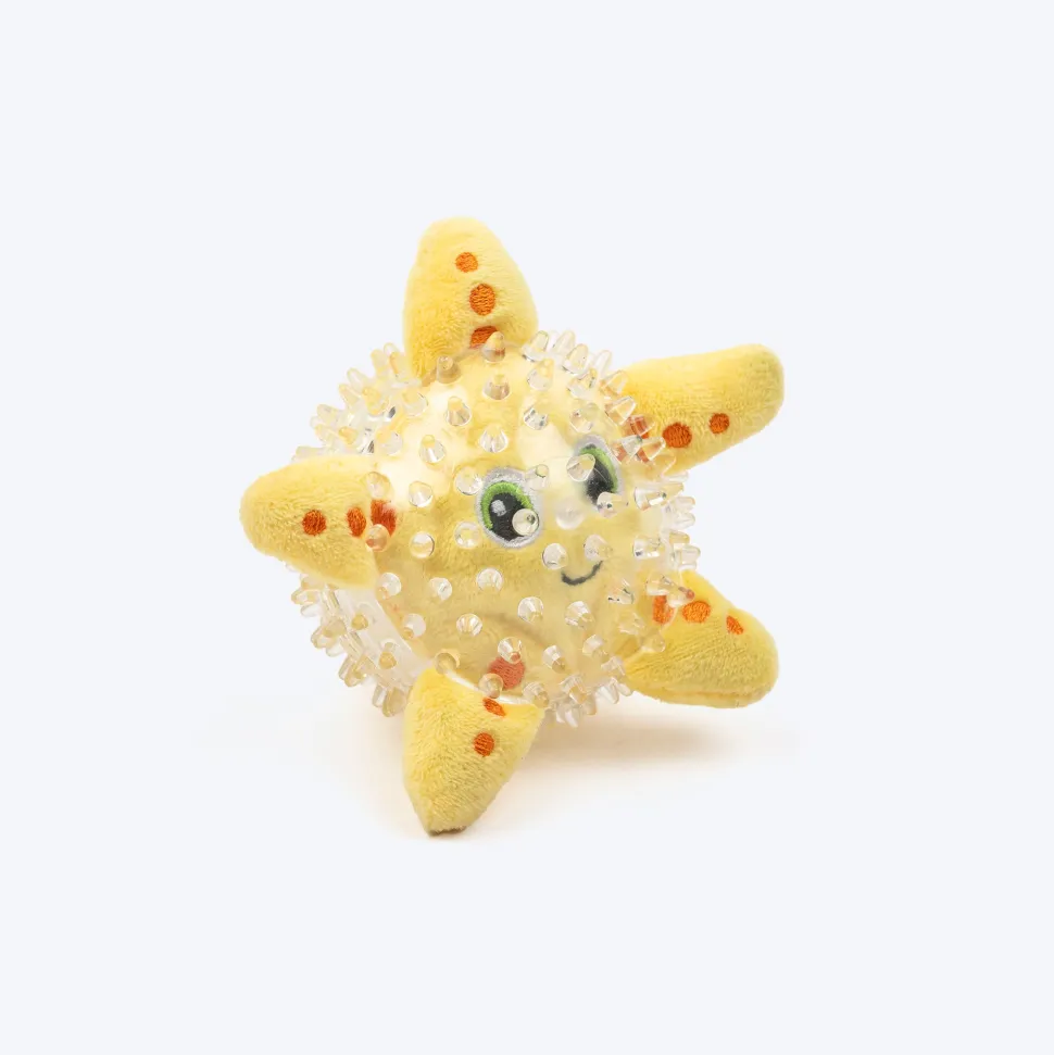 HUFT Super Star Chew Toy For Dog - Yellow