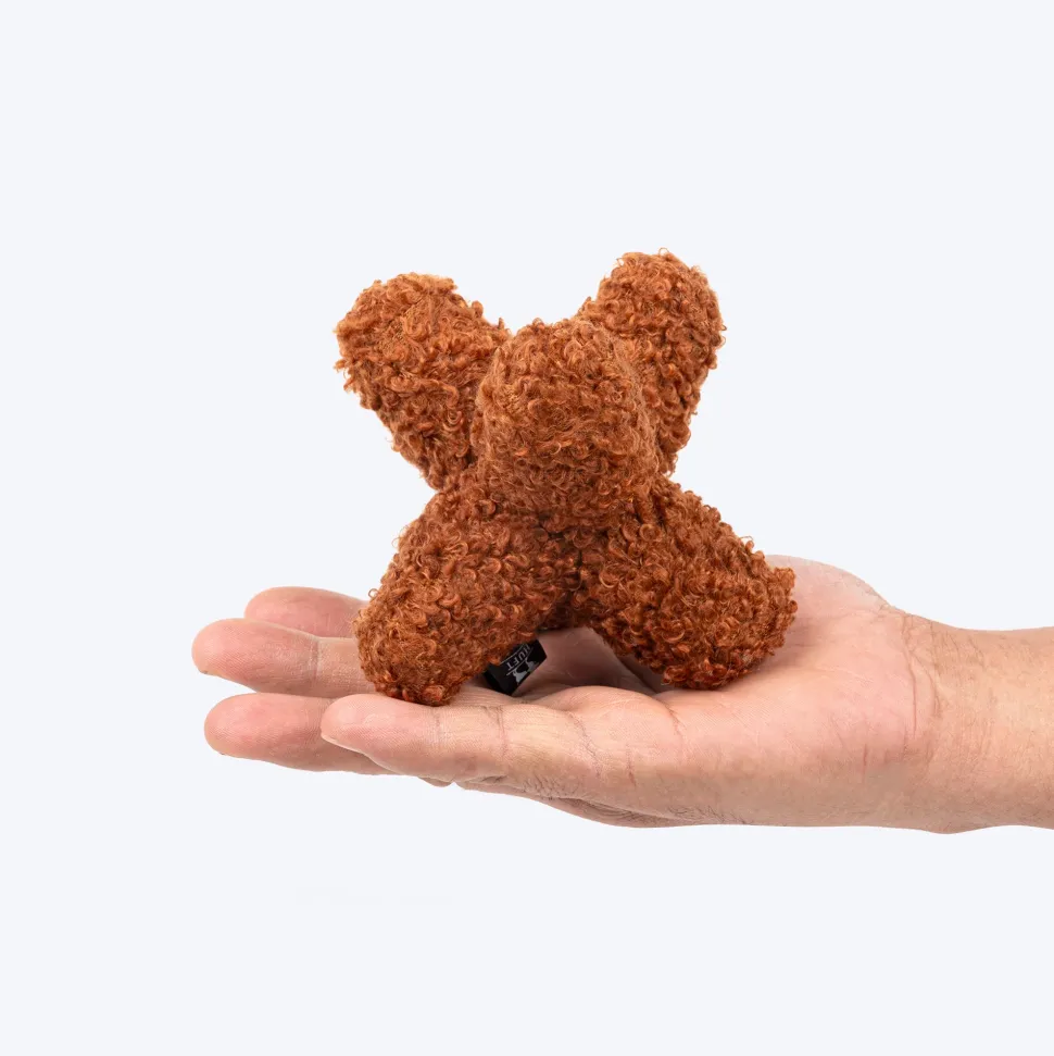 HUFT Super Star Plush Toy For Dog - Brown