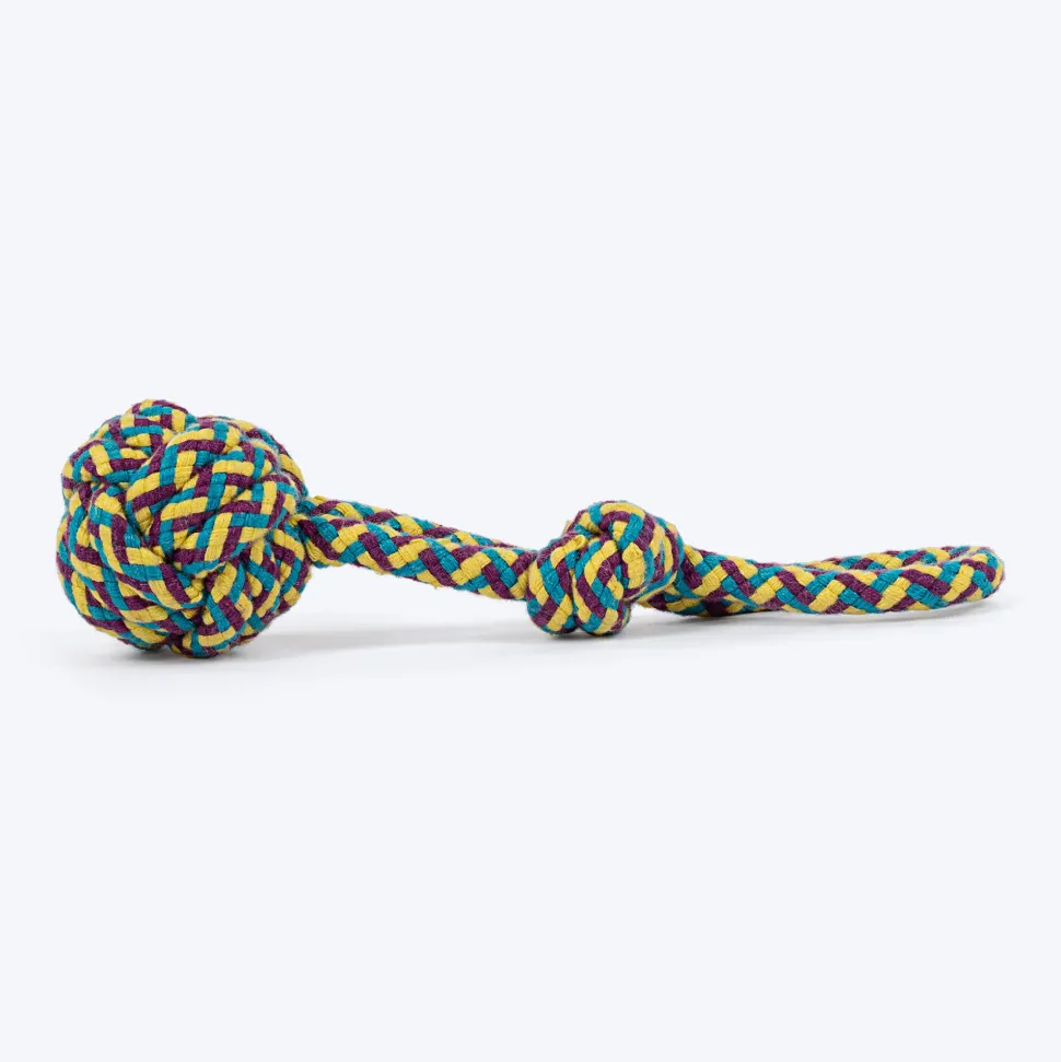 HUFT Swing & Fling Rope Toy For Dog - Multicolour
