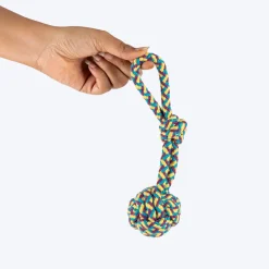 HUFT Swing & Fling Rope Toy For Dog - Multicolour