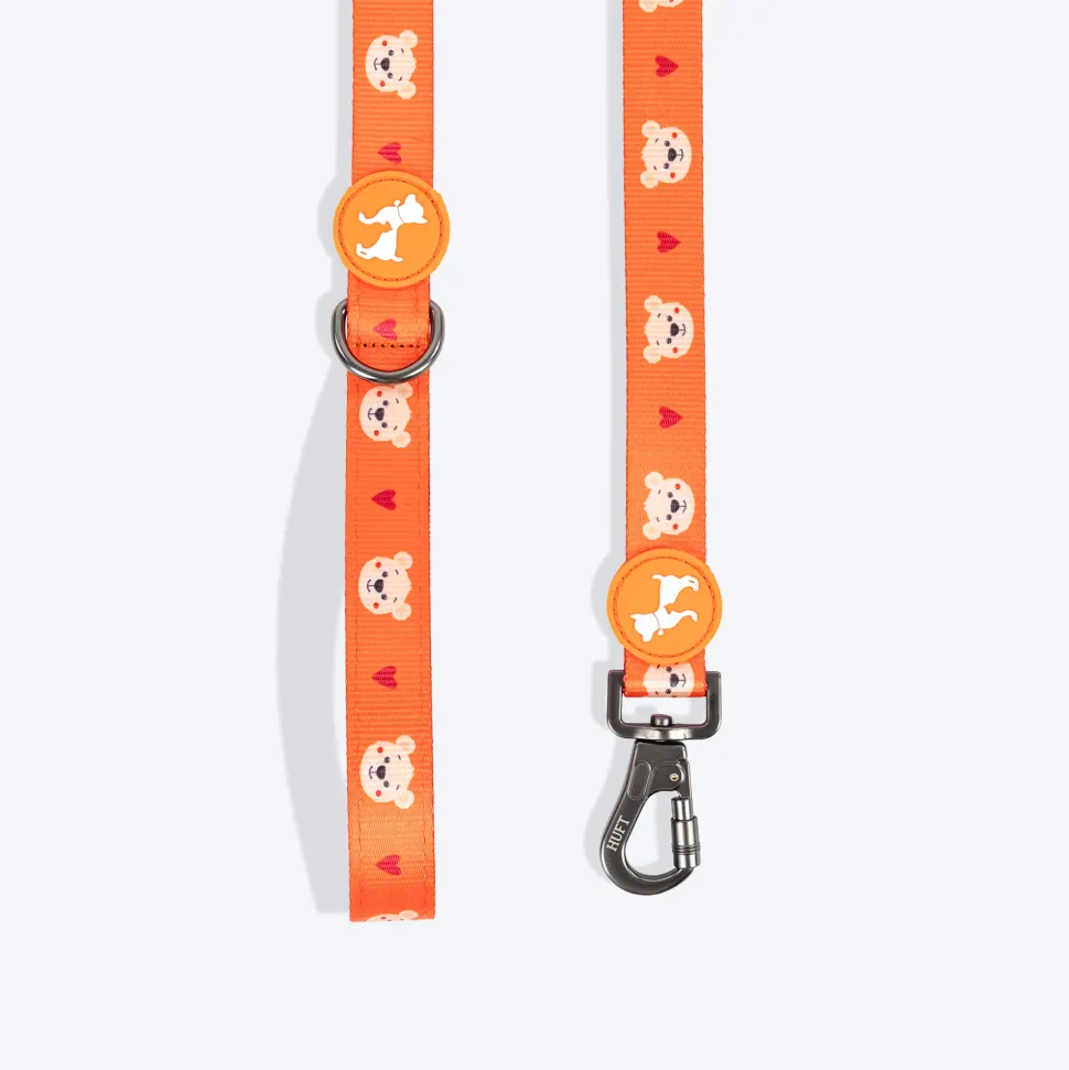HUFT Teddy Leash For Dog - Red