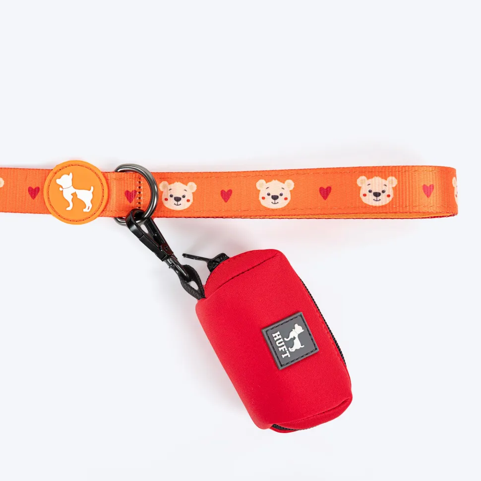 HUFT Teddy Leash For Dog - Red