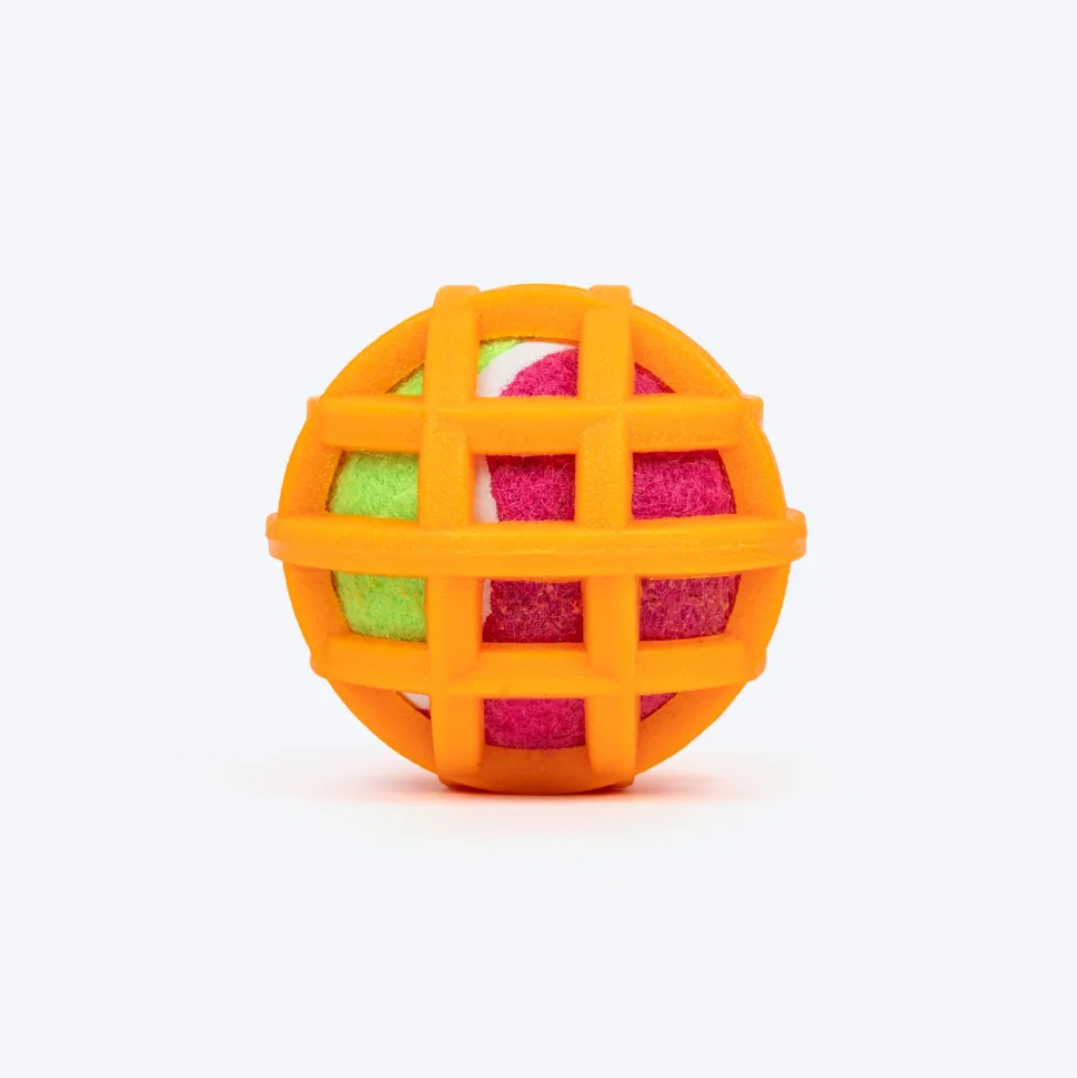 HUFT Tennis Buddy Ball Toy For Dog - Multicolor