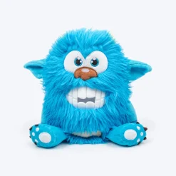 HUFT Toothy Nomster Plush Toy For Dog - Blue