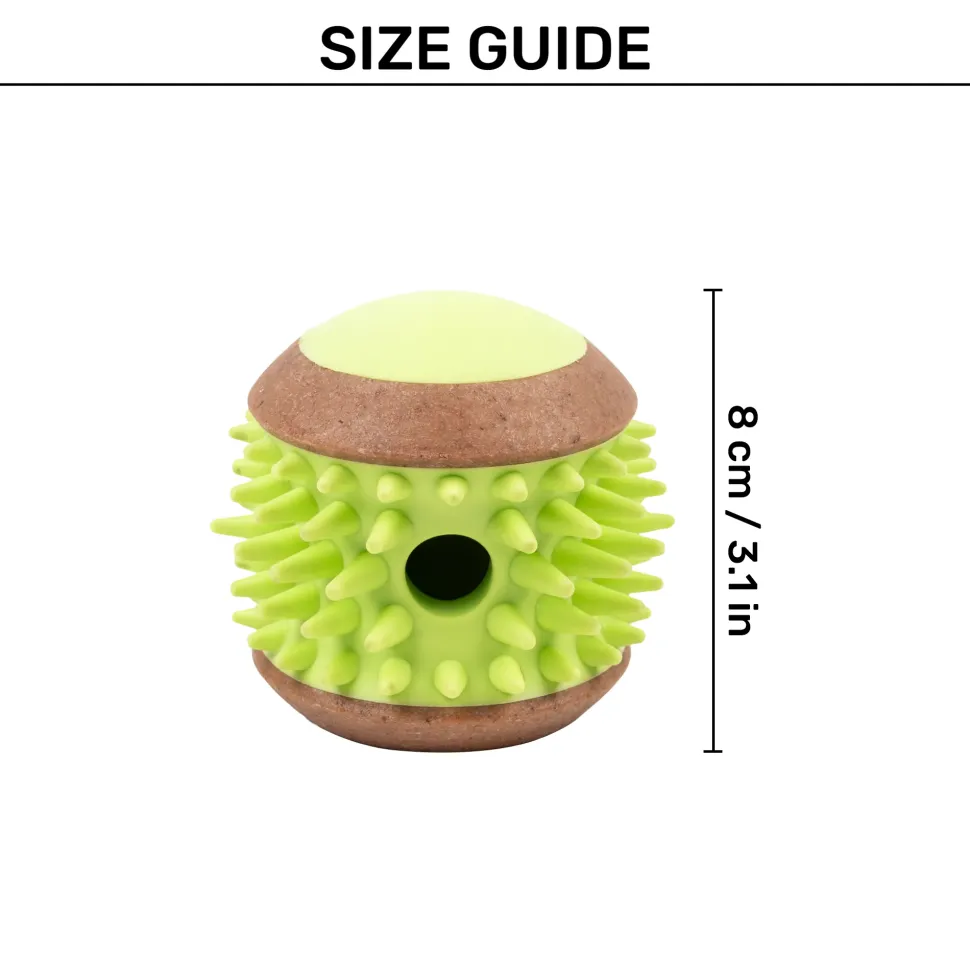 HUFT Treat-Me-Good Chew Toy For Dog - Green