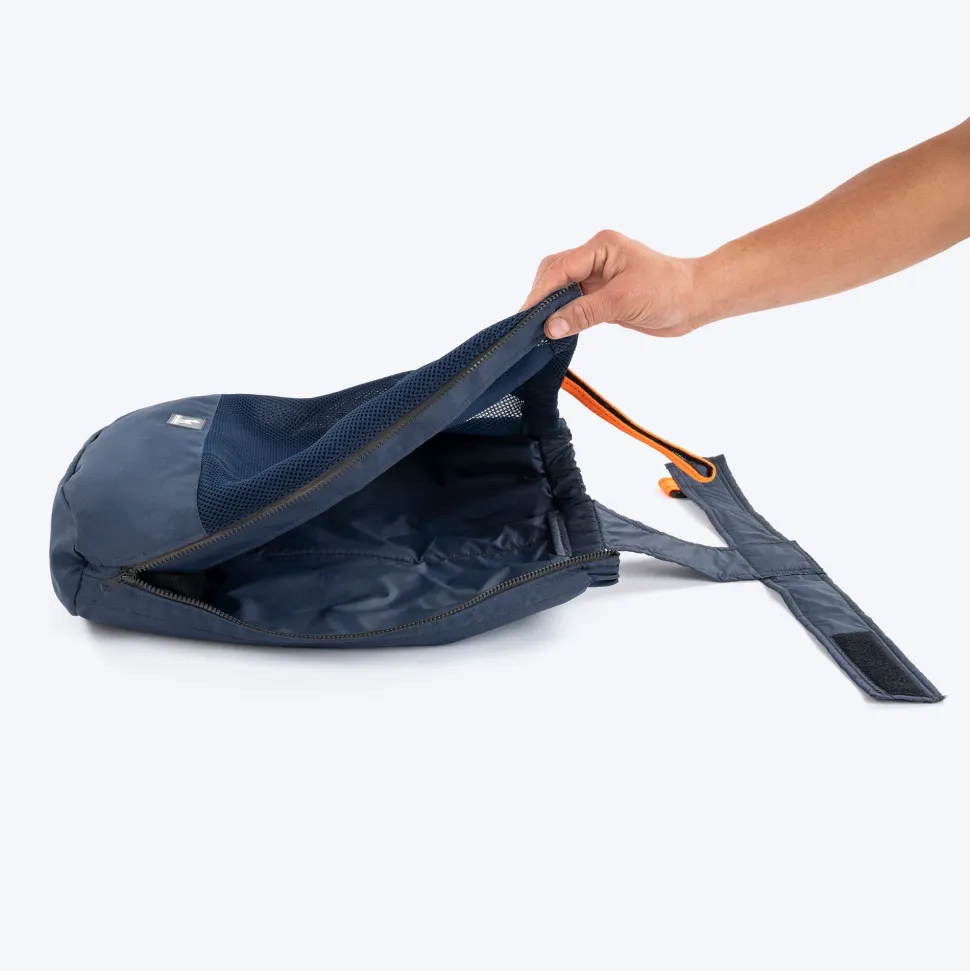 HUFT Trooper Drag Bag Harness For Dog - Navy Blue