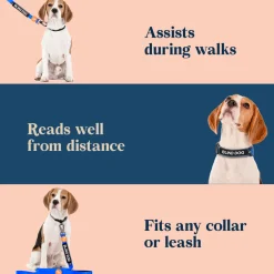 HUFT Trooper Walking Aid Leash & Collar Insert (Blind Dog)