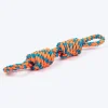 HUFT Tuggables Rope Toy For Dog - Orange & Blue