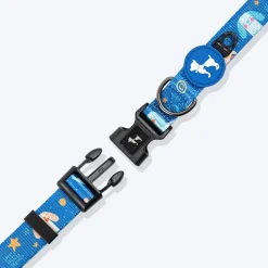 HUFT Twinkle Tails Collar For Dog - Blue