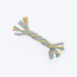 HUFT Twisty Tuggy Rope Toy for Puppies & Small Dogs - Multicolor
