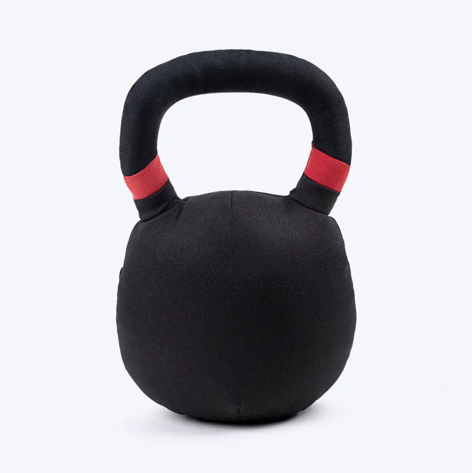 HUFT Wagweights Squeaker Plush Toy For Dog - Black
