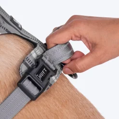 HUFT Walk Light Harness For Dog - Sterling Grey