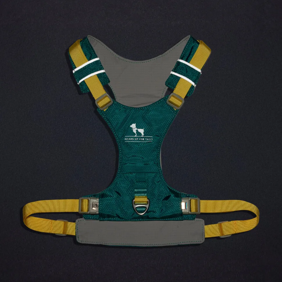 HUFT Walkmate Harness For Dog - Teal Green