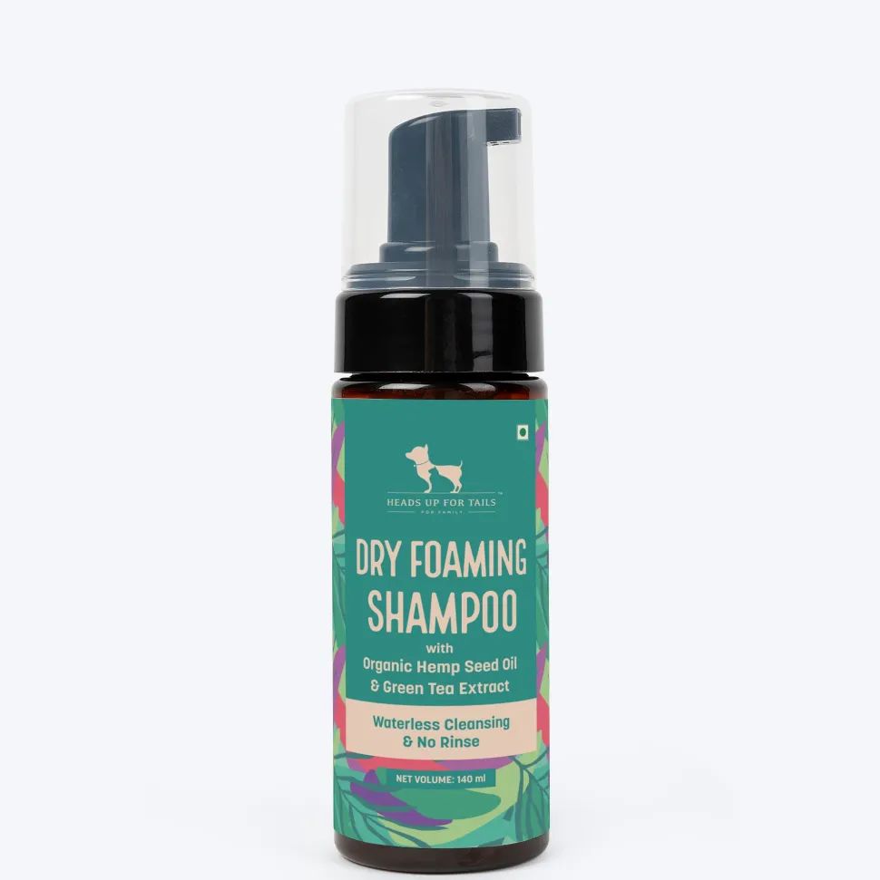 HUFT Waterless Cleansing & No Rinse Dry Shampoo For Dog - 140 ml