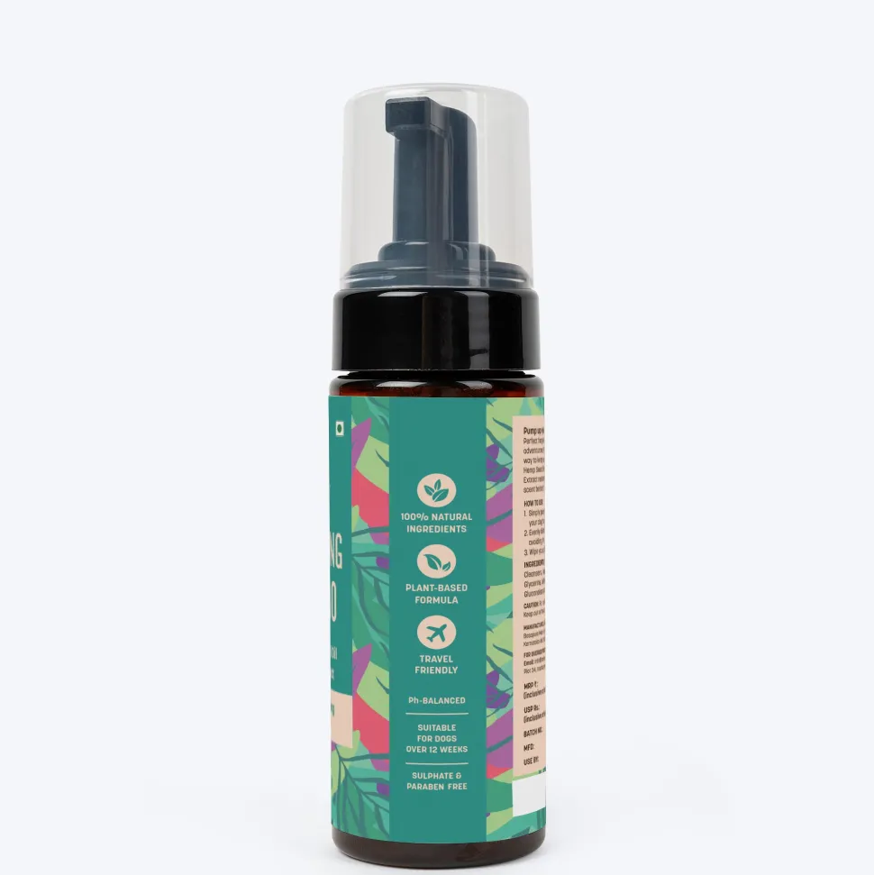 HUFT Waterless Cleansing & No Rinse Dry Shampoo For Dog - 140 ml