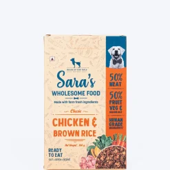 HUFT Wholesome Chicken, Brown Rice Food & Pumpkin Flavour Treats Combo For Dog