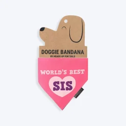 HUFT World's Best Sis Dog Bandana