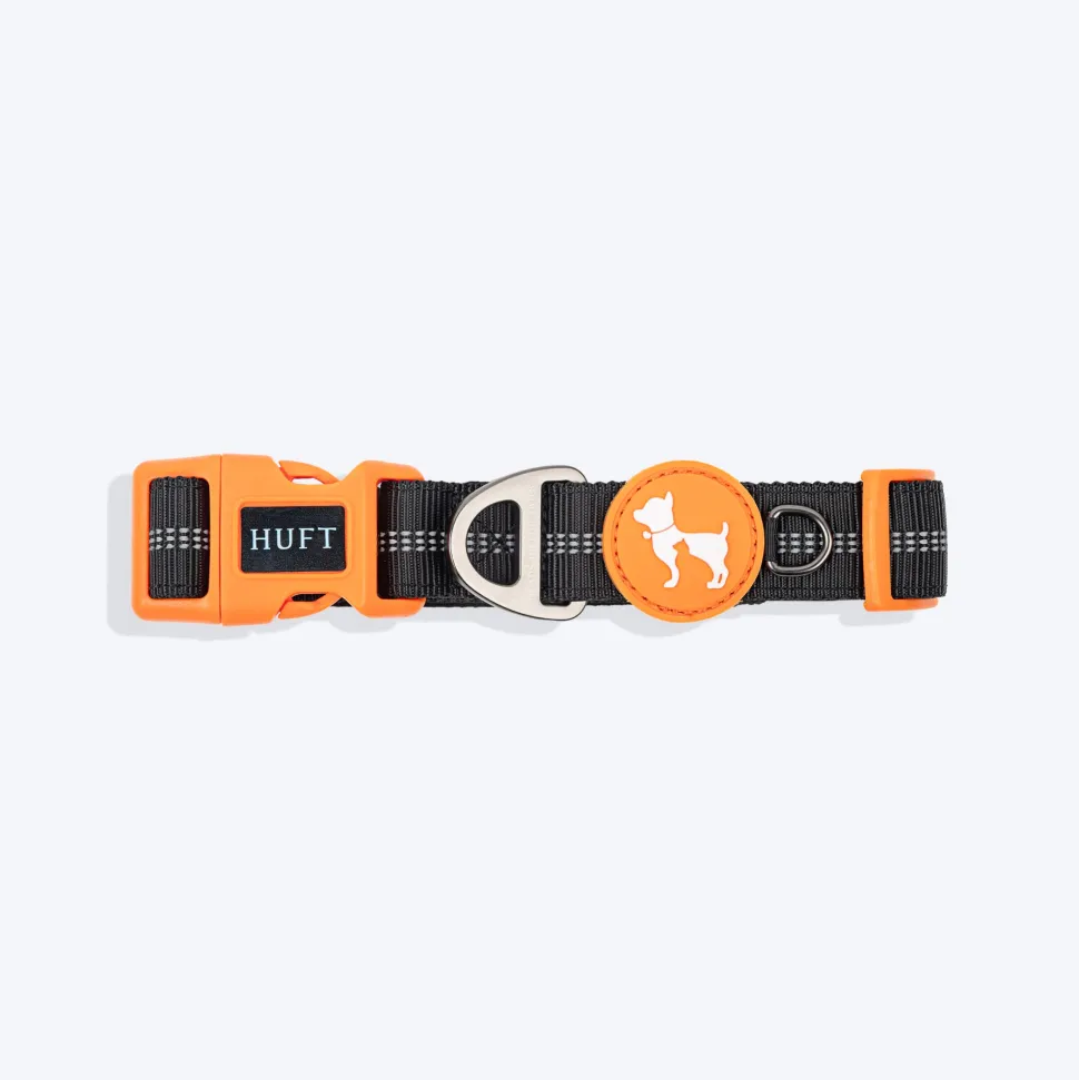 HUFT Xplorers Collar For Dog - Black