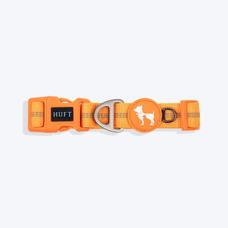 HUFT Xplorers Collar For Dog - Orange