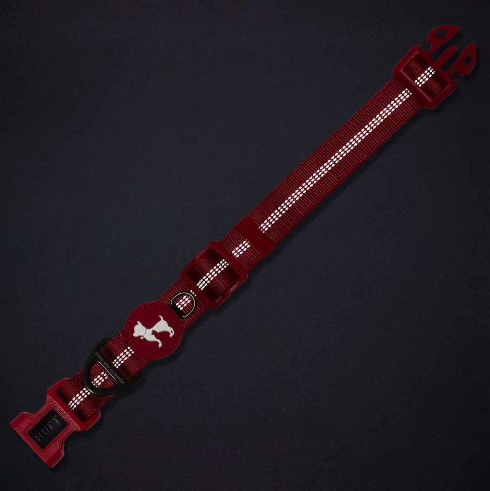 HUFT Xplorers Collar For Dog - Red